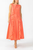 Sunset Cowl Neck Sleeveless Drape
