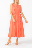 Sunset Cowl Neck Sleeveless Drape