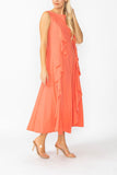 Sunset Cowl Neck Sleeveless Drape