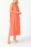Sunset Cowl Neck Sleeveless Drape