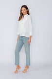 White One Button Jacket
