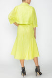 Neon High-Neck Bolero