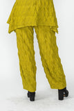 Mustard Lantern Pants With Side Pockets