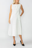 White Tank Dress With Back Zip