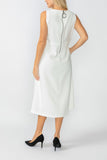 White Tank Dress With Back Zip