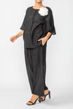 Black Pull On Pants