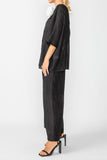 Black Pull On Pants