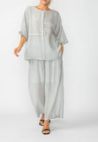 Silver Cocoon Top