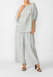 Silver Cocoon Top