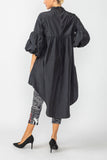 Black Eyelet Tunic Top