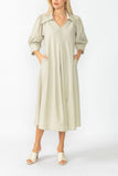 Oyster Point Collar Dress