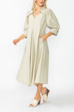 Oyster Point Collar Dress