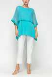 Jade Poncho Layer Top