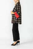 Bronze Wide Sleeve Contrast Jacket