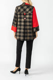 Bronze Wide Sleeve Contrast Jacket