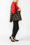 Bronze Wide Sleeve Contrast Jacket