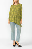 Mustard Tunic Asymmetrical Top