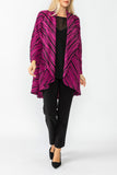 Fuchsia Dolman Sleeve Cardigan