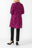 Fuchsia Dolman Sleeve Cardigan