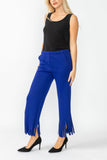 Blue Laser Cut Pants
