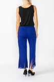 Blue Laser Cut Pants