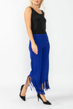 Blue Laser Cut Pants