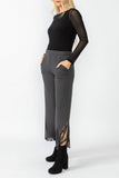 Charcoal Laser Cut Pants