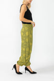 Mustard Baggie Elastic Ankle Pants