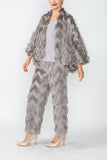Gray Lagran Sleeve Jacket