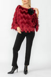 Burgundy Neck Binding Short Top