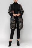 Brown Wild Rap Collar Jacket