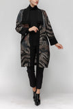 Brown Wild Rap Collar Jacket