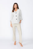 Taupe Double Collar Jacket