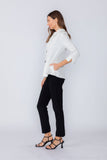 White Double Collar Jacket