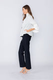 White Loose Fit Blazer