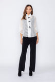 White Tulip Sleeve Short Jacket