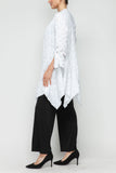 White Dolman Sleeve Open Jacket