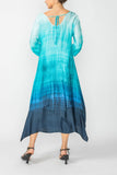 Blue Ombre Bubble Pocket Dress