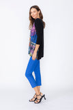 Black Square Neck Top
