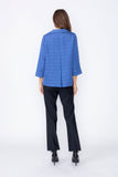 Blue Asymmetrical Double Jacket