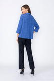 Blue Asymmetrical Double Jacket