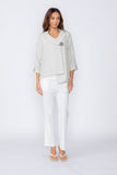 Taupe Asymmetrical Double Jacket