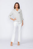 Taupe Asymmetrical Double Jacket