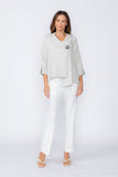 Taupe Asymmetrical Double Jacket