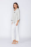Taupe Asymmetrical Double Jacket