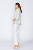 Taupe Asymmetrical Double Jacket