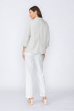 Taupe Asymmetrical Double Jacket