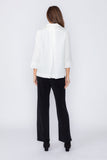 White Asymmetrical Double Jacket