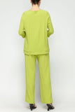 Lime Straight Pants