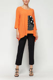 Carrot Moon Contrast Top
